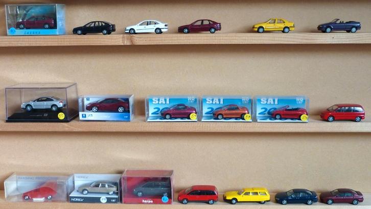 Voitures  RENAULT - PEUGEOT - CITROËN  1/87  HO, Hobby & Loisirs créatifs, Trains miniatures | HO, Comme neuf, Autres types, Autres marques