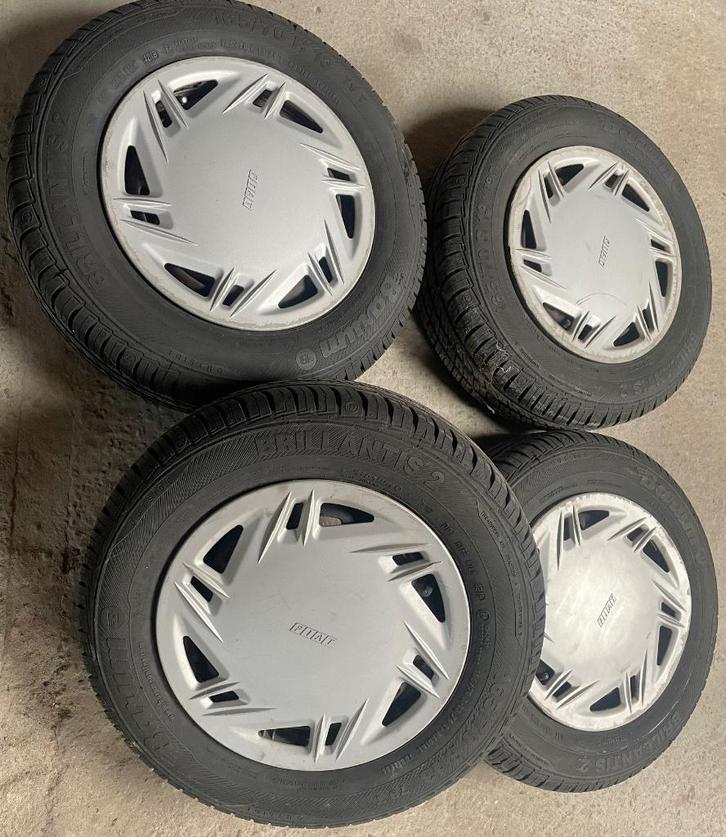 Pneus 165/70 R13 sur jante en acier pour Fiat Tipo 160, Autos : Pièces & Accessoires, Pneus & Jantes, Pneu(s), Pneus été, 13 pouces