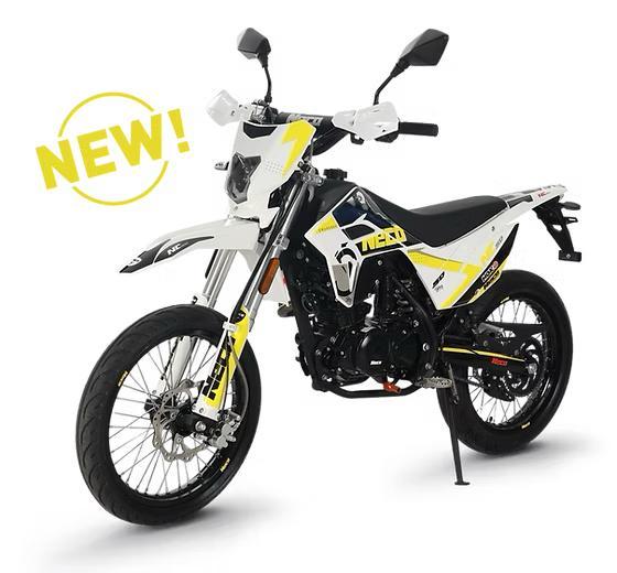 Neco  nc50 de nieuwe supermotard salonkorting €300, Fietsen en Brommers, Brommers | Derbi, Nieuw, Klasse B (45 km/u), Ophalen