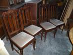 4 EIKEN LOUIS XV STOELEN, Enlèvement ou Envoi