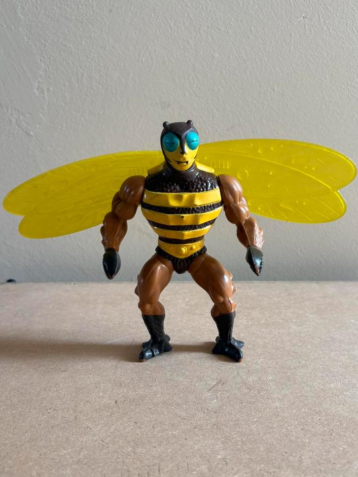 HE MAN  Buzz Off  MOTU uit 1983 (Mattel), Kinderen en Baby's, Speelgoed | Actiefiguren, Zo goed als nieuw, Verzenden
