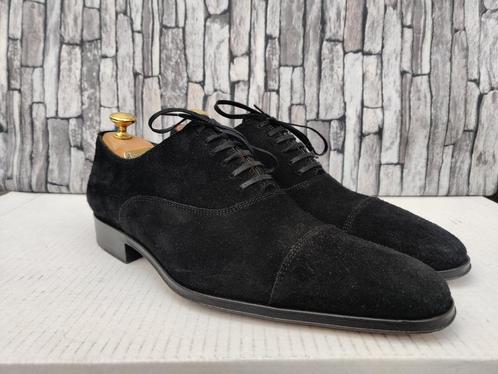 Van Bommel blauw suede schoenen voor heren - Maat 42, Kleding | Heren, Schoenen, Zo goed als nieuw, Veterschoenen, Blauw, Verzenden