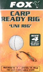 Fox Carp Ready Rig Series en andere boilie rigs, Verzenden, Nieuw, Haak
