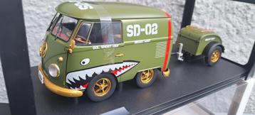 Vw cool combi T1 ARMY 1:18ème  beschikbaar voor biedingen