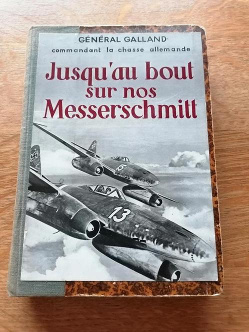 « Jusqu’au bout sur nos Messerschmitt » – Dedicacé, Boeken, Oorlog en Militair, Gelezen, Algemeen, Ophalen of Verzenden
