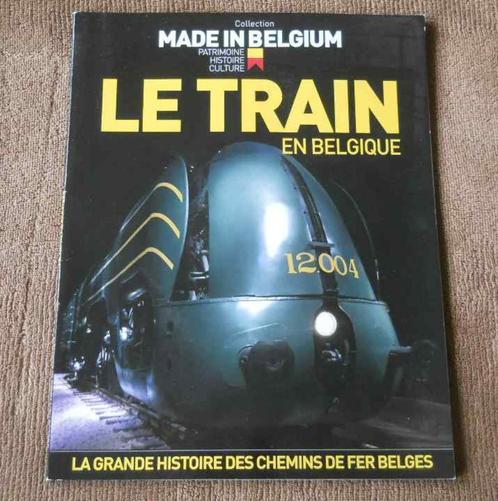 Le train en Belgique - Histoire des chemins de fer belges, Verzamelen, Spoorwegen en Tram, Gebruikt, Trein, Ophalen of Verzenden