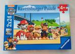 Paw Patrol puzzel 2x24 st., Ophalen, 10 tot 50 stukjes, Gebruikt, 4 tot 6 jaar