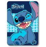 Lilo en Stitch Fleece Deken - Blauw - Disney, Kinderen en Baby's, Kinderkamer | Beddengoed, Nieuw, Ophalen of Verzenden, Deken of Dekbed