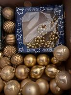 Kerstversiering goudkleurig, Ophalen of Verzenden, Zo goed als nieuw
