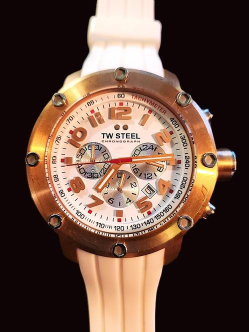 TW Steel TW132 mannenhorloge, Handtassen en Accessoires, Horloges | Heren, Zo goed als nieuw, Polshorloge, Overige merken, Kunststof
