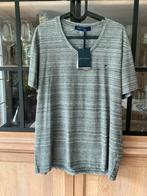 Tommy Hilfiger nieuwe v-hals t shirt met label aan spotprijs, Maat 52/54 (L), Verzenden, Nieuw, Tommy hilfiger