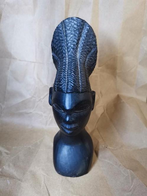 Afrikaans beeldje Statuette africaine, Antiek en Kunst, Kunst | Beelden en Houtsnijwerken, Ophalen of Verzenden