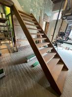 Stevige zware beuken trap, Doe-het-zelf en Bouw, Ladders en Trappen, Ophalen, Gebruikt, Trap