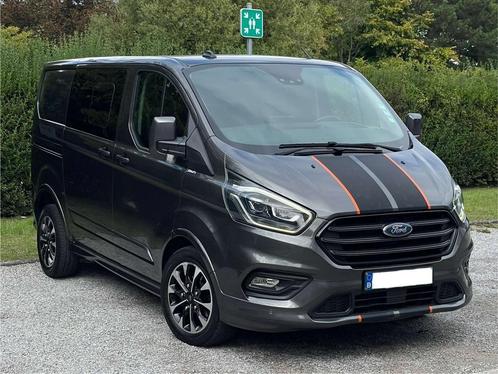 Ford Transit Custom SPORT 2.0TDCi 185 CV / 5 PLACES / BOITE, Auto's, Ford, Bedrijf, Te koop, Transit, ABS, Achteruitrijcamera