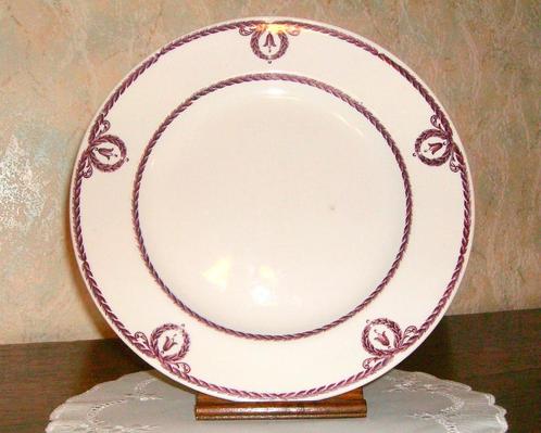 ANC.ASSIETTE en Faïence "LAURIER WEDGWOOD " ENGLAND, Antiek en Kunst, Antiek | Wandborden en Tegels, Ophalen
