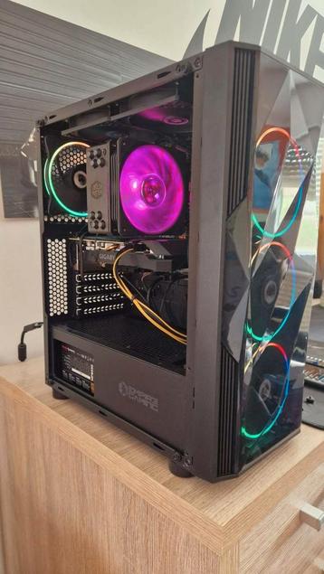 Pc Gamer, Ryzen 7 3700X / RTX 2060 6G, 1To, Boitier RGB Noir beschikbaar voor biedingen
