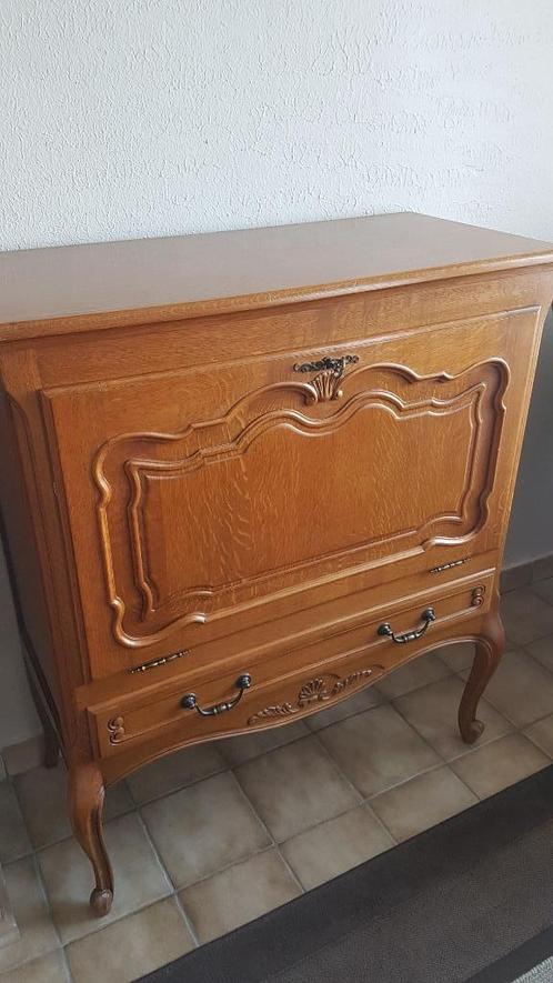 Eiken eettplaats Louis xv, Huis en Inrichting, Complete eetkamers, Gebruikt, Ophalen