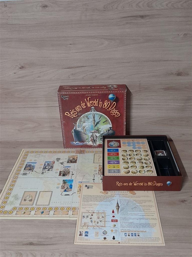 reis om de wereld in 80 dagen - s5432, Hobby en Vrije tijd, Verzenden, Zo goed als nieuw
