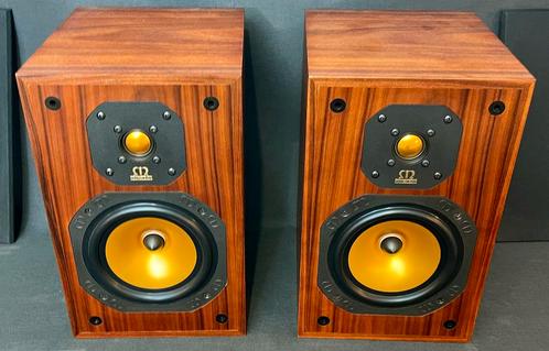 Monitor Audio Reference 700 PMC boekenplank speakers, Audio, Tv en Foto, Luidsprekerboxen, Zo goed als nieuw, Front, Rear of Stereo speakers