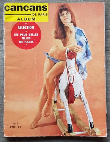 Cancans de Paris: album 3: nr 9, 10, 11 en 12 uit 1966 beschikbaar voor biedingen