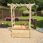 Jardinière avec pergola, Tuin en Terras, Ophalen, Zo goed als nieuw