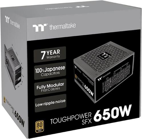 Thermaltake ToughPower SFX 650W 80Gold+ ITX NEW/unopened box, Informatique & Logiciels, Alimentations internes, Neuf, Enlèvement ou Envoi