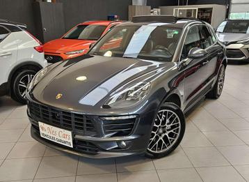 Porsche Macan S 3.0 V6 Bi-TURBO,LED,CUIR,GPS,TOIT PANO,GAR 1 beschikbaar voor biedingen