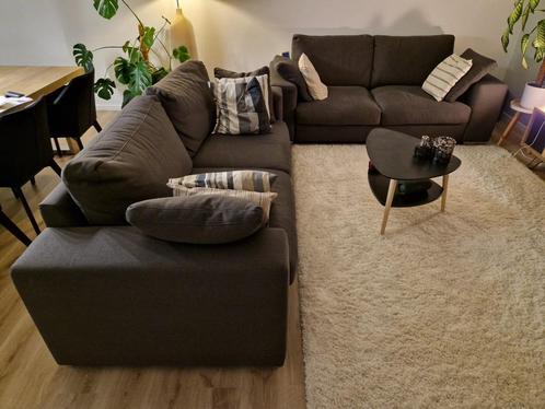 Sofa, Huis en Inrichting, Zetels | Zetels, Gebruikt, Rechte bank, Vierpersoons of meer, 200 tot 250 cm, 100 tot 125 cm, Stof, Ophalen