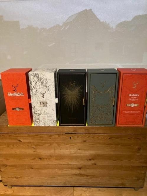 Whisky set Glenfiddich, Verzamelen, Wijnen, Zo goed als nieuw, Overige typen, Overige gebieden, Vol, Ophalen of Verzenden