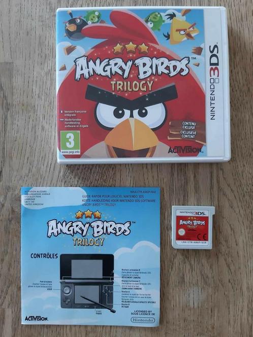 Trilogie des oiseaux en colère sur Nintendo 3DS, Consoles de jeu & Jeux vidéo, Jeux | Nintendo 2DS & 3DS, Comme neuf, Enlèvement ou Envoi