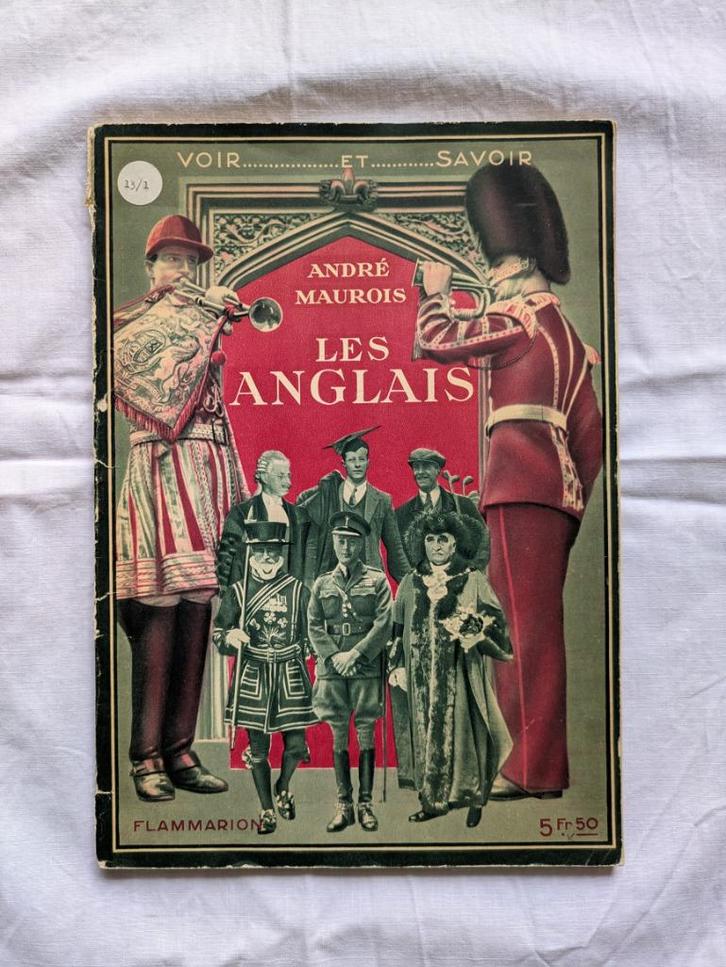Voormalig tijdschrift Les Anglais van André Maurois 1935, Verzamelen, Tijdschriften, Kranten en Knipsels, Tijdschrift, 1920 tot 1940