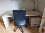 Bureau, ladenblok en stoel, Huis en Inrichting, Ophalen, Zo goed als nieuw, Bureau