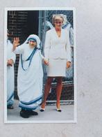 gebedskaartje moeder Theresa en Prinses Diana, Envoi