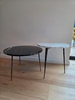 Set ronde marmeren salontafels Furnified, Huis en Inrichting, Ophalen