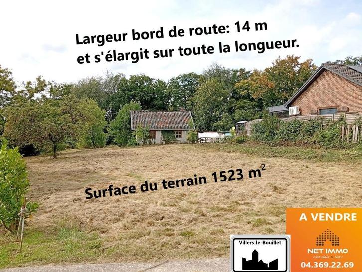 NET IMMO verkoopt aan, Immo, Gronden en Bouwgronden, 1000 tot 1500 m²