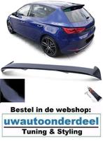 Seat Leon 5F Dakspoiler Extention Dak Spoiler Glans Zwart, Ophalen of Verzenden