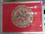 Mooi ingekaderd mandala patroon - 3 variaties, Antiquités & Art, Art | Peinture | Moderne, Enlèvement