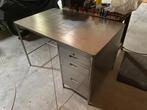 Bureautafel inox, Ophalen, Gebruikt, Bureau