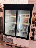 Dubbeldeurs koelkast met glazen deuren, Ophalen of Verzenden