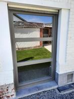 porte fenètre (terras deur/raam), Kunststof, Raamkozijn, Gebruikt, Inclusief glas