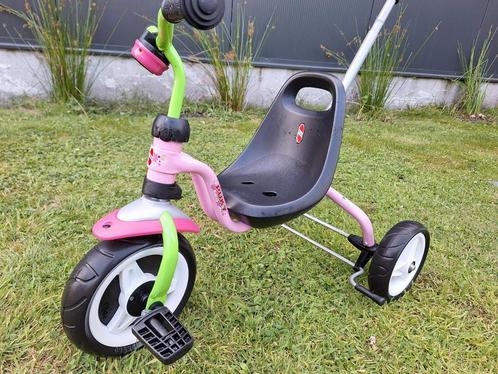 Puky Ceety roze driewieler, Fietsen en Brommers, Fietsen | Driewielers, Zo goed als nieuw, Duwstang, Ophalen