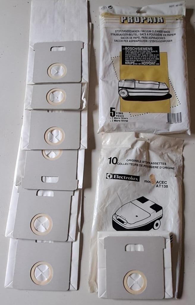 25 Stofzuigerzakken, Elektronische apparatuur, Onderdelen en Toebehoren, Zo goed als nieuw, Ophalen of Verzenden