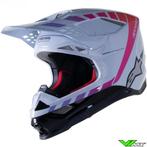 Alpinestars s-m10 motorcross helm, Motoren, M, Ophalen of Verzenden, Tweedehands, Heren