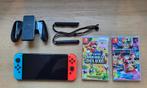 Nintendo switch oled + spelletjes, Games en Spelcomputers, Ophalen, Switch OLED