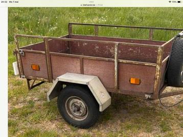 Aanhangwagen beschikbaar voor biedingen