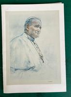 Carte de prière du pape Jean-Paul II, Karol Wojtyla, Collections, Comme neuf, Enlèvement ou Envoi