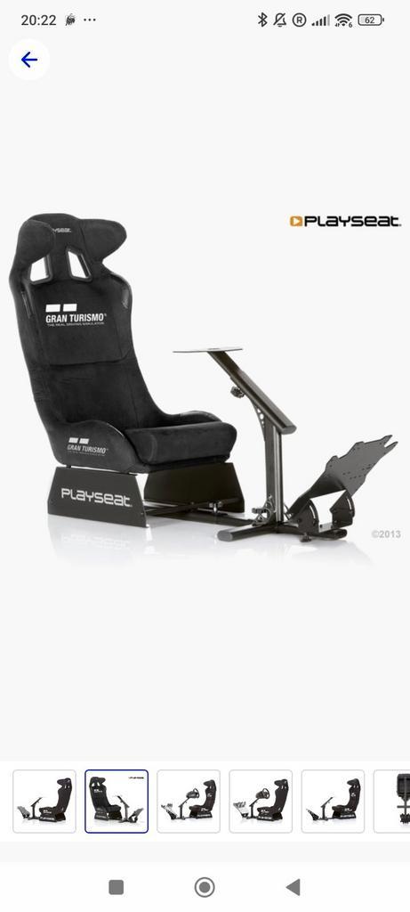 Gran Turismo Playseat + Logitech G29, Games en Spelcomputers, Games | Sony PlayStation 5, Zo goed als nieuw, Ophalen