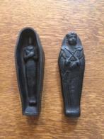 Mini sarcophage en bois spécial Égypte 13cm, Enlèvement