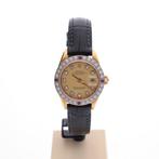 Rolex datejust 26mm diamant 18k goud robijn, Handtassen en Accessoires, Horloges | Dames, Ophalen of Verzenden, Zo goed als nieuw