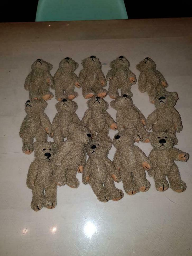 Pluche bruine beertjes laatste stuks UITVERKOOP, Kinderen en Baby's, Kraamcadeaus en Geboorteborden, Nieuw, Kraamcadeau, Ophalen of Verzenden